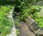 Kondisi Saluran Drainase di Belakang RS UB